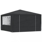 Gossi cort petrecere profesional cu pereti laterali verde 4x4m 90g/m2