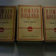 Inima vrajita - Romain Rolland - 3 vol.