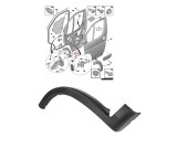 Bandou aripa, ornament fata CITROEN JUMPER (250), 09.2006-08.2014; FIAT DUCATO (250), 09.2006-08.2014; PEUGEOT BOXER (250), 09.2006-08.2014, partea s
