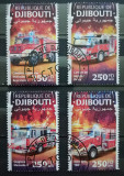 BC753, Djibouti 2019, serie masini de pompieri, Stampilat