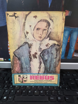 Rebus, revistă bilunară de divertisment, 1 iun. 1987, nr. 11, 719, anul 30, 011 foto