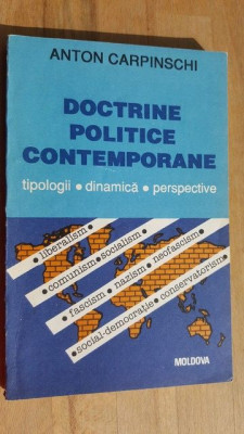 Doctrine politice contemporane- Anton Carpinschi foto