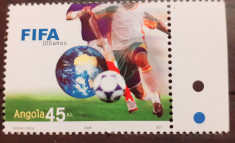 Angola 2004 fotbal, FIFA 2004 1V MNH foto