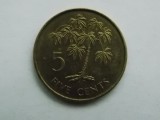 5 CENTS 1982 SEYCHELLES, Africa