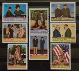 BC212, Ajman 1970, serie Eisenhower, Churchill, personalitati