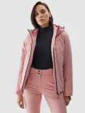 Geacă de schi membrana 5000 pentru femei - roz pudrat, 4F Sportswear