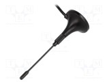 Antenă GSM 1dBi magnet SR PASSIVES 50&Omega; 824-960MHz 1710-2170MHz