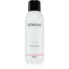 Semilac Liquids acetonă pentru a &icirc;ndepărta gelul de pe unghii 500 ml