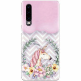 Husa silicon pentru Huawei P30, Aesthetic Unicorn