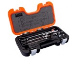 Set Chei Combinate cu Piedică 8 Bucăți 10mm, 13mm, 19mm