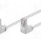 Cablu patch cord, Cat 5e, lungime 250mm, F/UTP, Goobay - 96060