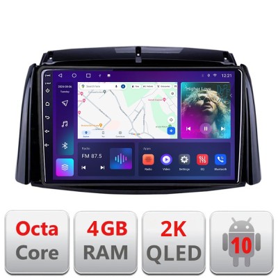 Navigatie Renault Koleos 2009-2016 C-KOLEOS Android Octa Core Ecran 2K QLED GPS 4G 4+32GB 360 KIT-KOLEOS+EDT-E409-2K CarStore Technology foto