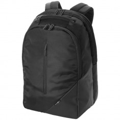 Rucsac Laptop, Everestus, OY, 15.4 inch, tarpaulin si 420D nylon, negru, saculet de calatorie si eticheta bagaj incluse foto