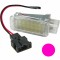 Lampa LED lumina roz iluminat interior/portiere/pedale Audi A1, A3, A4 B6,B7,B8, B9, A5, A6 C6, C7, C8, A8, Q2, Q3, Q5, Q7
