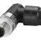 Conector M12 cu 4 pini, IP65, tip push-lock, cod A