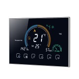 Termostat centrală Wi-Fi BHT-8000 display color touchscreen, control vocal, meteo