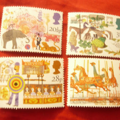 Serie Marea Britanie 1983 - 850 Ani Targul Anual din Smithfield , 4 valori