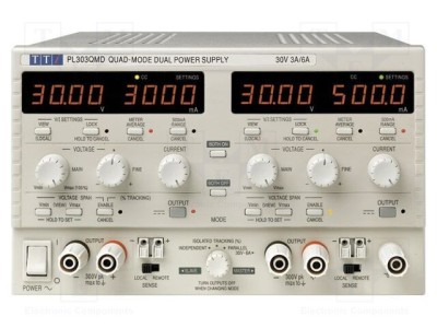 Alimentator de laborator liniar multicanal 0-30V DC 0-3A AIM-TTI foto