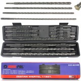 Set 11 burghie 5-20mm SDS+ pentru beton (M23580)