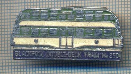 AX 279 INSIGNA -AUTOMOBILISM -BLACKPOOL DOUBLE-DECK TRAM No.250-TRANSPORTURI