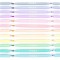 Set de 12 carioci cu 2 capete, Kidea, multicolore