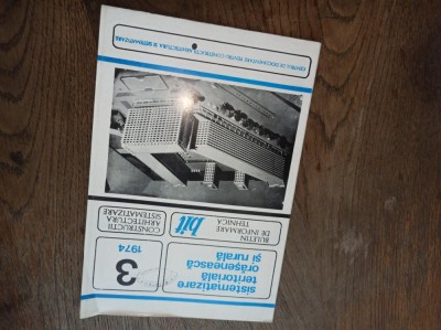 SISTEMATIZARE TERITORIALA ORASENEASCA SI RURALA, 1974, NR 3 : : LOCUINTE COLIBASI + LOC. VAMA*JUDETUL SUCEAVA + COMUNA CRISTIAN*JUD. SIBIU + foto