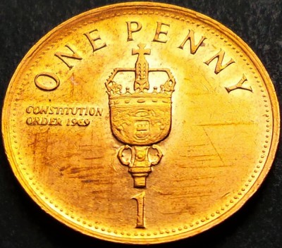 Moneda exotica 1 PENNY - GIBRALTAR, anul 2006 * cod 916 foto