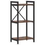 vidaXL Raft pentru cărți Stejar fumuriu 40 x 30 x 85 cm Lemn compozit 868367