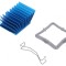 Radiator Extrudat cu Aripioare BGA Albastru 32,5mm 2,7&deg;C/W