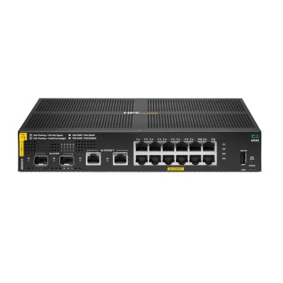 HPE Aruba Networking CX 6000 12G Class4 PoE 2G/2SFP 139W foto