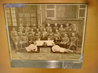 1204-WW1-Foto militara Casino Mainz 1914. Atelier H.Hildmann,Mainz, StadtHaus 4. foto