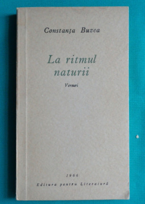 Constanta Buzea &amp;ndash; La ritmul naturii ( prima editie ) foto