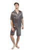 Pijama barbati din matase naturala 100% -19 momme 6 A calitate., L, M, S, XL