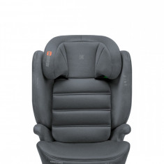 Scaun auto cu isofix KikkaBoo 100-150 cm i-Track i-SIZE Dark Grey