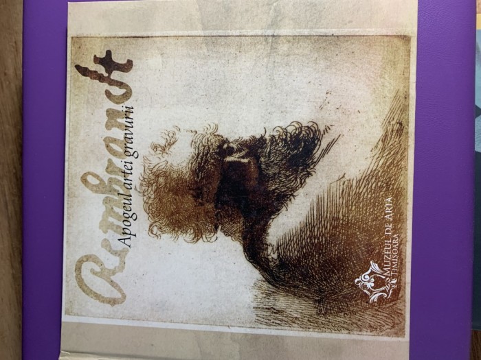 Rembrandt albumul "Apogeul artei gravurii"