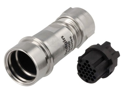 Conector circular mufă mamă 22 pini foto