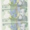 bnk bn 1 leu 2005 (2006) unc - x3 serie consecutive