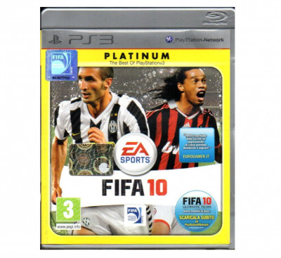 FIFA 10 Platinum pentru PS3 - RESIGILAT foto