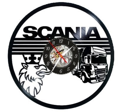 SCANIA- ceas de perete foto