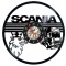 SCANIA- ceas de perete