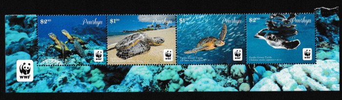 Penrhyn - Fauna WWF - TESTOASE - MNH