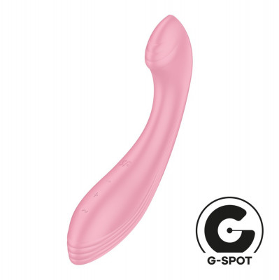 Vibrator Punctul G G-Force, Roz, 19 cm foto