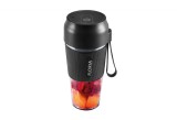 Cumpara ieftin Blender portabil Floria ZLN1719 pentru suc reincarcabil, Capacitate 300 ml, Putere 50W, Lame din otel inoxidabil, Negru