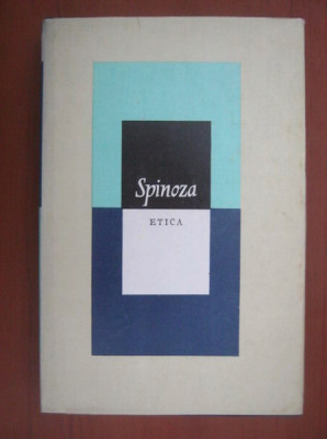 SPINOZA - ETICA foto