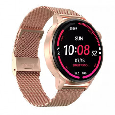 Ceas smartwatch DT4+, pentru femei 1.36 inch IPS, NFC, apel bluetooth 5.0 multi foto