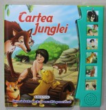 CARTEA JUNGLEI , CONTINE BUTOANE CARE EMIT SUNETE PRIN APASARE , ANII &#039; 2000 , LIPSA BATERIE *