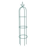 Suport metalic tip cupola pentru trandafiri,Verde, 40x40x190 cm