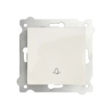 Intrerupator sonerie incastrata, EXEN alb / 290-000102-207