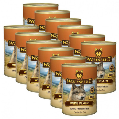 Conservă Wolfsblut Wide Plain Pure 12 x 395 g foto