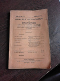 ANALELE ECONOMICE SI STATISTICE, NR.4-7/1941
